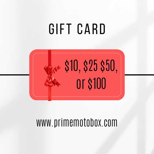 PRIME MOTO Gift Card